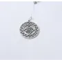 Підвіска оберіг макошу в колі Maxi Silver 9372 3.2 см Сріблястий