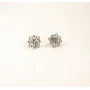 Сережки валькірія Maxi Silver 8744 1.2 см Сріблястий
