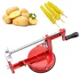Машинка для спіральної нарізки картоплі Spiral Potato Slicer Red (3_04552)