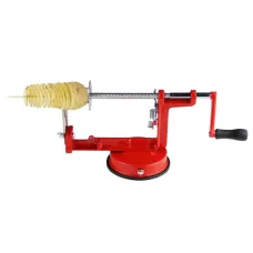 Машинка для спиральной нарезки картофеля RIAS Spiral Potato Slicer Red (3_04552)