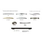 Стіл комп'ютерний Куба BL (ширина 1000) МАКСІ МЕБЛІ Дуб трюфель (12301)