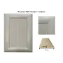 Стол письменный Яша (3 ящика) ширина 1400 МДФ накладки профиль МАКСИ МЕБЕЛЬ Яблоня локарна (12576)