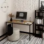 Письменный стол Art in Head Brevity Loft standart 1400х750х670 Дуб крафт золотой/Чёрный металл (TB04120000030)
