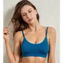 Бесшовный комплект женского белья No Brand 0202# L 80 ABC трусы и топ в рубчик Туркус