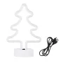 Нічник неоновий лампа Ялинка Christmas Tree