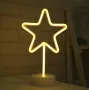 Нічник неоновий лампа No Brand Christmas Star Зірка