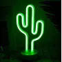 Нічник неоновий LED Кактус Angel