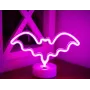 Нічник неоновий лампа Angel Кажан 18х28 см