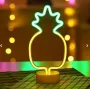 Нічник неоновий лампа Angel Ананас