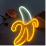 Настінний неоновий світильник нічник Angel Банан