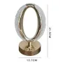 Настільна світлодіодна кристалічна лампа RIAS Ring Diamond Gold