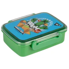 Контeйнер YES Minecraft 420 мл зелено-блакитний (708053) Контeйнер YES Minecraft 420 мл зелено-блакитний (708053)