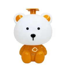 Нічник дитячий Ведмідь Mega Zayka MGZ-1406 Orange мережевий живлення від USB