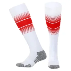 Гетри футбольні SPOINT LKCJ651 L/39-44-UKR Білий-червоний