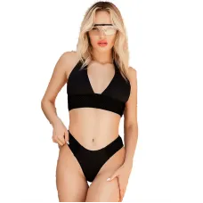 Раздельный купальник KR16 Totalfit L Черный (06399964)