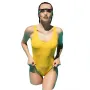 Суцільний купальник K8 Totalfit XS Жовтий (06399994)