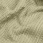 Плед-покривало косичка COSAS 160х230 см Olive Knitted Braid Оливковий