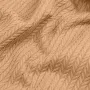 Плед-покривало косичка COSAS 230х240 см Sand Knitted Braid Теракотовий