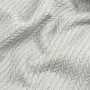 Плед-покривало косичка COSAS 240х260 см Pistachio Knitted Braid Фісташковий