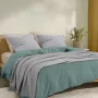 Плед-покривало косичка COSAS 240х260 см Shadow Knitted Braid Графітовий
