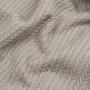 Плед-покривало косичка COSAS 240х260 см Almond Knitted Braid Пісочний