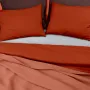 Плед-покрывало косичка COSAS 240х260 см Amber Knitted Braid Оранжевый