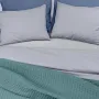 Плед-покрывало вафельное COSAS 240х260 см Olympic Greek Waffle Бирюзовый