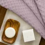 Полотенце вафельное COSAS Laurel Greek Waffle 55x90 см Лиловый