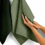 Рушник вафельний COSAS Forest Greek Waffle 55x90 см Зелений