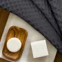 Рушник вафельний COSAS Lava Greek Waffle 75x95 см Антрацит