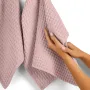 Рушник вафельний COSAS Flamingo Greek Waffle 75x130 см Рожевий