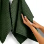 Рушник вафельний COSAS Basil Greek Waffle 75x130 см Смарагдовий