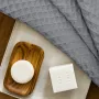Вафельные полотенца COSAS Terra Greek Waffle Графитово-лиловый 2 шт (660d9720698d6a69df1d682a)