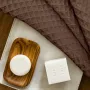 Вафельные полотенца COSAS Mousse Greek Waffle CS1 Шоколадный 2 шт (660d9724698d6a69df1d68a2)
