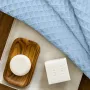 Вафельные полотенца COSAS Fancy Greek Waffle CS4 Сине-голубой 2 шт (660d9724698d6a69df1d68b3)