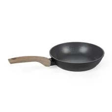 Сковорода Holmer Star Chef 24 см Чорно-бежевий FP-22324-SWMB Star Chef
