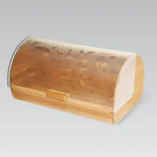 Хлібниця Maestro MR-1674 36,5х22х16,5 см Світле дерево (74723656)