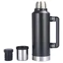 Термос для напитков RIAS 970 Classic со складной ручкой 1.4L Black
