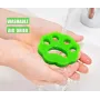 Силиконовая лапка для уборки шерсти домашних животных No Brand ChinaPets D70X5 Зеленый