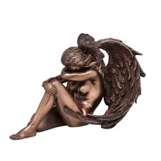 Фігурка інтер'єрна Angel 11 см Veronese Коричневий AL228513 Фігурка інтер'єрна Angel 11 см Veronese Коричневий AL228513