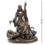 Cтатуетка колекційна Богиня кохання та шлюбу Frigg Veronese 19х12х16 см Коричневий AL229028