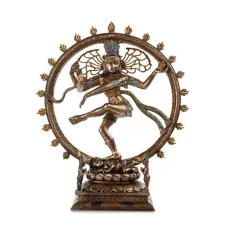 Cтатуетка колекційна Shiva Veronese 26х22х7 см Коричневий AL229030