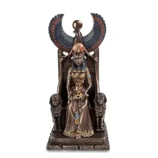 Cтатуетка колекційна Sekhmet Богиня війни Veronese 27х13х12 см ізнокольоровий AL229038