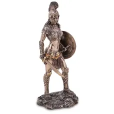 Cтатуетка колекційна войовнича жінка Amazon 23х11 см Veronese Коричневий AL229059