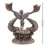 Свічник-фігурка Veronese Ангелок Cherub 23.5 см Коричневий (AL229083)