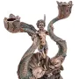 Свічник-фігурка Veronese Ангелок Cherub 23.5 см Коричневий (AL229083)