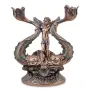 Свічник-фігурка Veronese Ангелок Cherub 23.5 см Коричневий (AL229083)