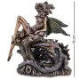 Cтатуетка колекційна Фея з Драконом Veronese 18х16х12 см Різнокольоровий AL229091