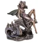 Cтатуетка колекційна Фея з Драконом Veronese 18х16х12 см Різнокольоровий AL229091