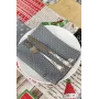 Салфетка Прованс Merry Christmas 35х45 см Серый (7404)